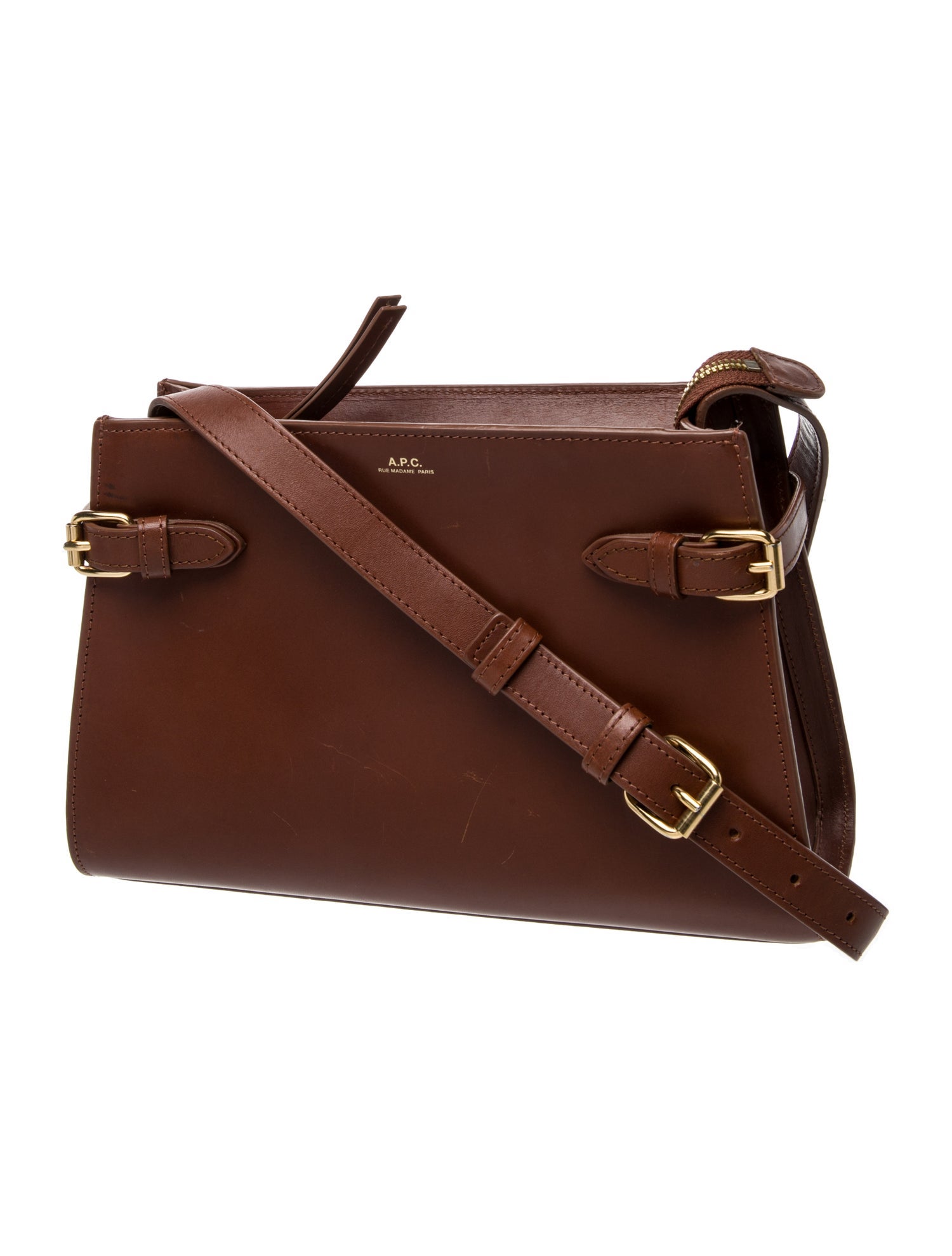 A.P.C. Leather Shoulder Bag
